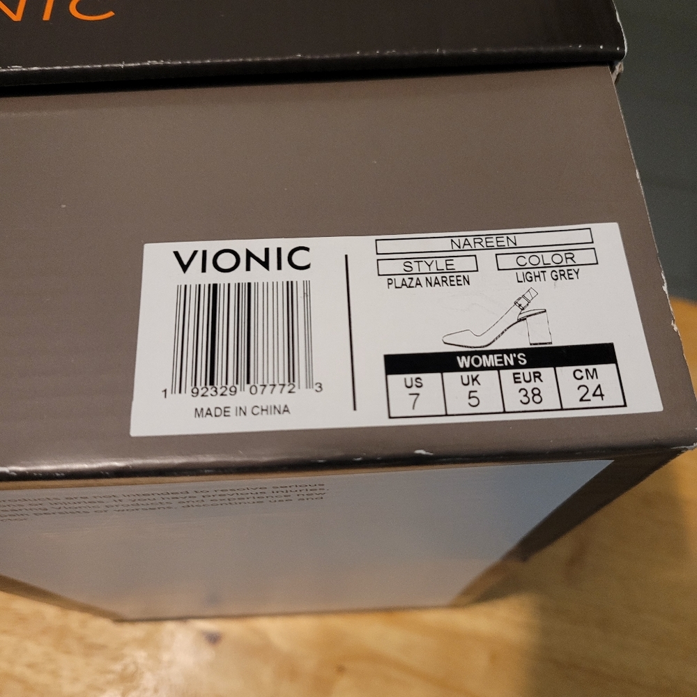 Vionic Women's Plaza Nareen Slingback Heel - Picture 7 of 7